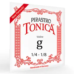 מיתר סולי לכינור פירסטרו טוניקה 1/4-1/8 Pirastro Tonica Violin G 412461