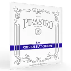 סט מיתרים לבס פירסטרו אורגינל פלאט כרום Pirastro Original Flat-Chrome Bass 347020