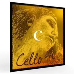 מיתר דו לצ'לו פירסטרו אווה פירצי גולד Pirastro Evah Pirazzi Gold Cello C 335420