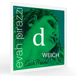 מיתר רה לכינור פירסטרו אווה פירצי עדין Pirastro Evah Pirazzi Violin WEICH D 419311