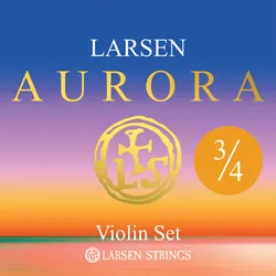סט מיתרים לכינור לרסן אורורה מדיום 3/4 Aurora medium