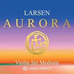 סט מיתרים לכינור לרסן אורורה מדיום 4/4 Larsen Aurora medium