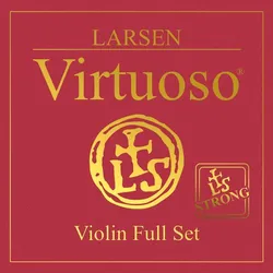 סט מיתרים לכינור לרסן וירטואוזו סטרונג Virtuoso Violin set with E ball end strong