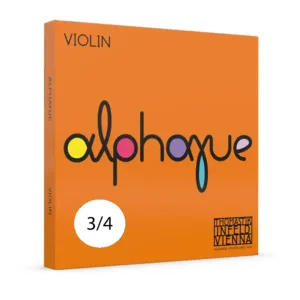 סט מיתרים לכינור טומסטיק אלפיו 3/4 Thomastik Alphayue medium