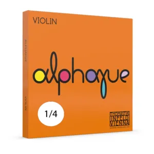 סט מיתרים לכינור טומסטיק אלפיו 1/4 Thomastik Alphayue medium