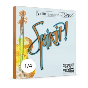 סט מיתרים לכינור טומסטיק ספיריט 1/4 מדיום Thomastik Spirit medium