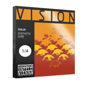 סט מיתרים לכינור טומסטיק וויזן מדיום הבי 1/4 Vision medium heavy