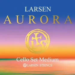 סט מיתרים לצ'לו לרסן אורורה מדיום 4/4 Aurora Cello Set Medium