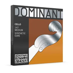 סט מיתרים לצ'לו טומסטיק דומיננט מדיום 4/4 Thomastik Dominant Set medium
