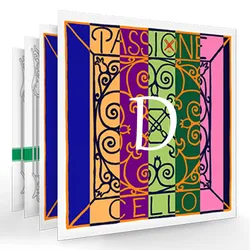 מיתר רה לצ'לו פירסטרו פסיון סטודנט Pirastro PassionE Student Cello set - D