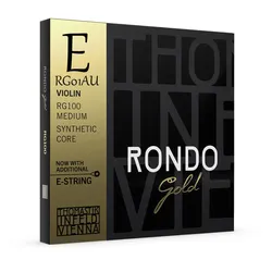 מיתר מי לכינור ציפוי זהב טומסטיק רונדו גולד Thomastik Rondo E gold plated Violin