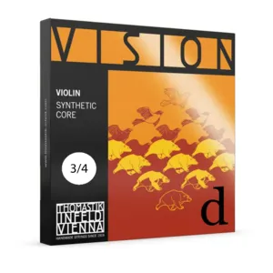 מיתר רה לכינור טומסטיק וויזן 3/4 Thomastik Vision Violin D