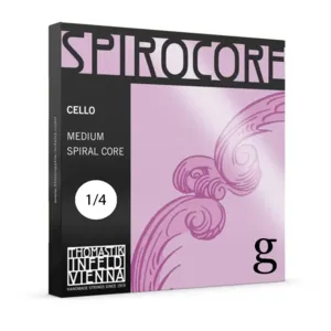 מיתר סול לצ'לו טומסטיק ספירוקור 1/4 Thomastik Spirocore Cello G