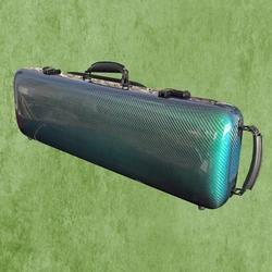 ארגז מלבני לכינור 4/4 מקרבון (Pure Carbon) עם תיק תווים
