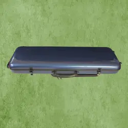 ארגז כחול מלבני לכינור 4/4 מקרבון עם תיק תווים