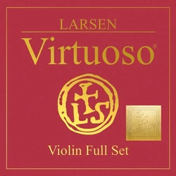 סט מיתרים לכינור לרסן וירטואוזו מדיום Virtuoso Violin set with E ball end medium